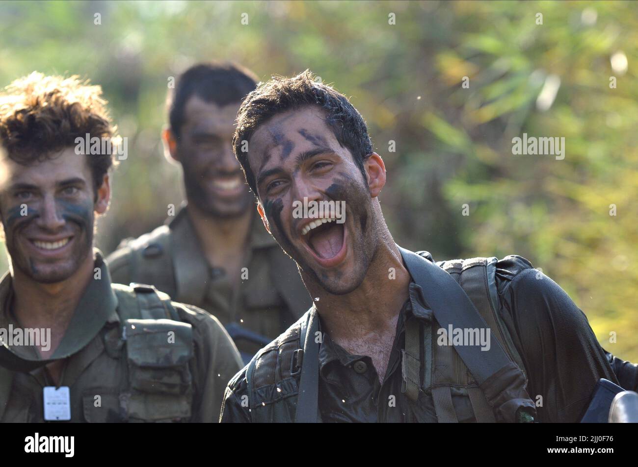 YOAV REUVENI, YARON BITON, SNAILS IN THE RAIN, 2013 Stock Photo