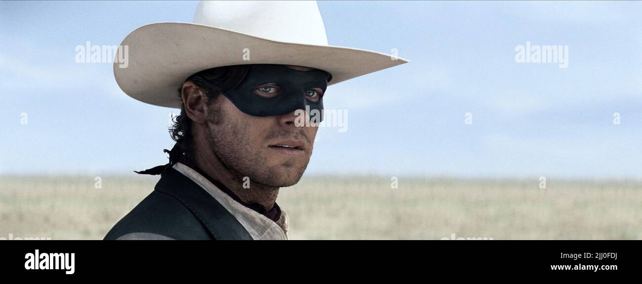 Lone Ranger Hammer ARMIE HAMMER, THE LONE RANGER, 2013 Stock Photo - Alamy