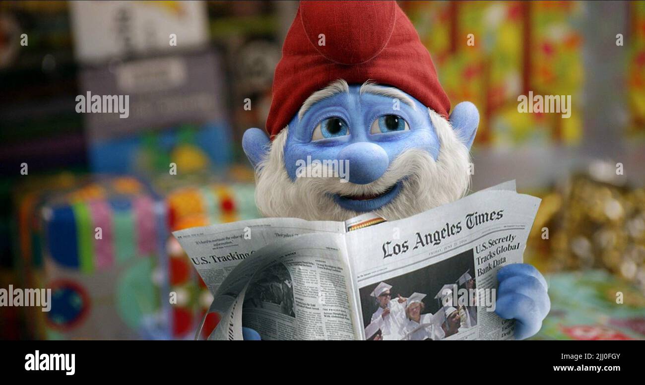 Papa smurf the smurfs hi-res stock photography and images - Alamy