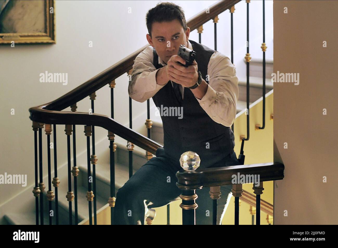 CHANNING TATUM, WHITE HOUSE DOWN, 2013 Stock Photo - Alamy