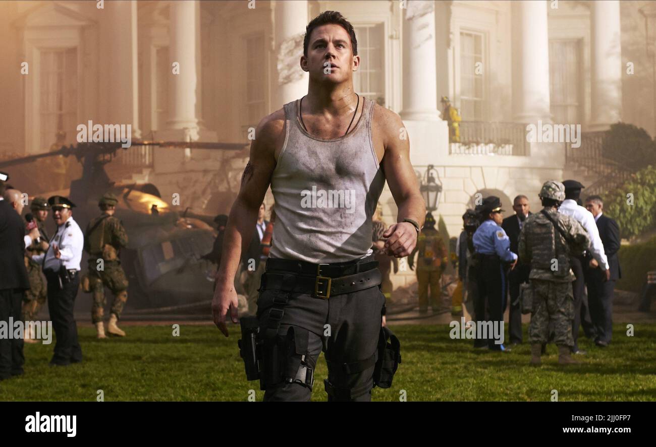CHANNING TATUM, WHITE HOUSE DOWN, 2013 Stock Photo - Alamy