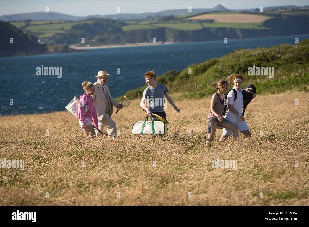MCADAMS,CORDERY,GLEESON,MERRICK, ABOUT TIME, 2013 Stock Photo
