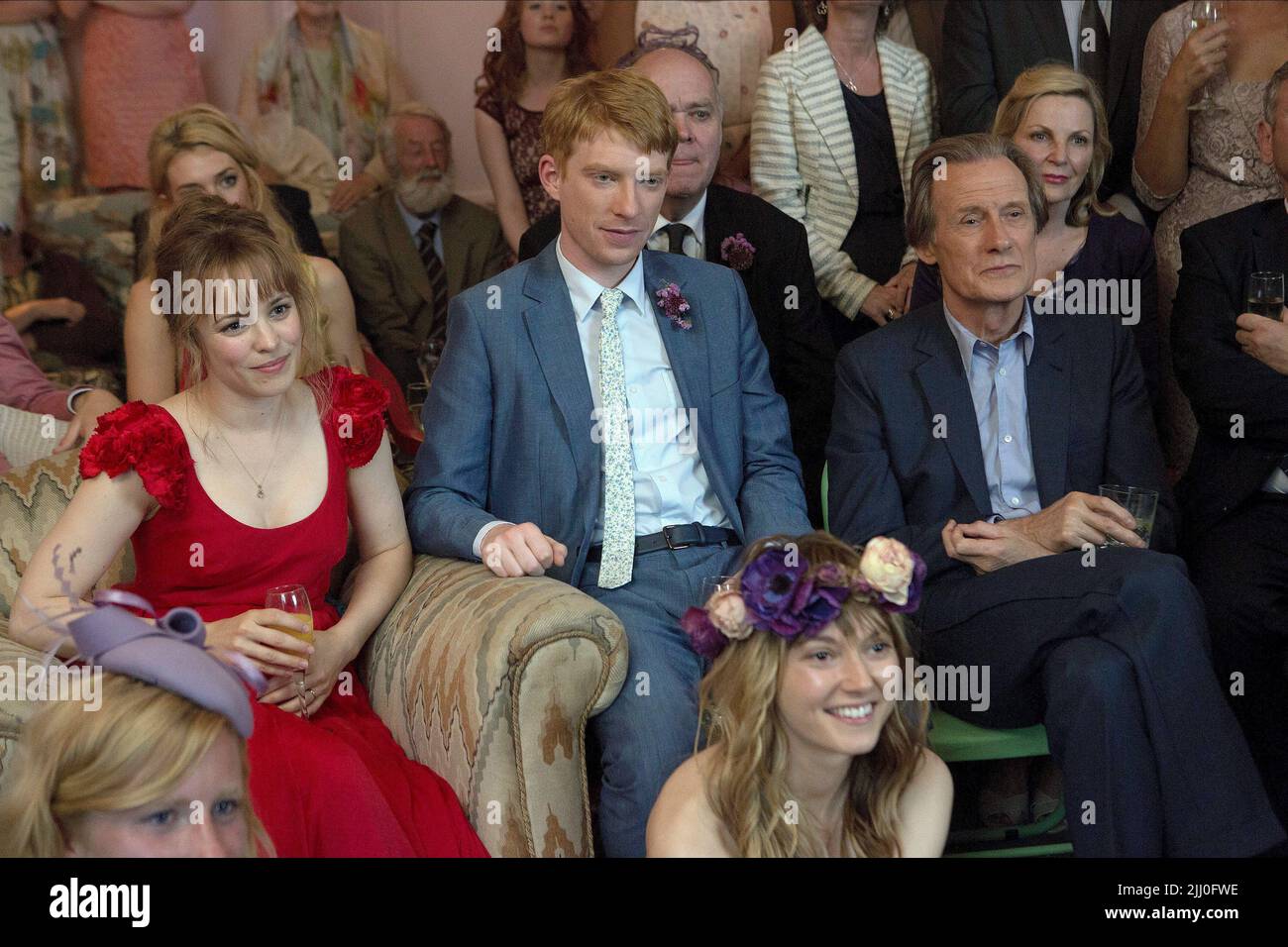 MCADAMS,GLEESON,NIGHY, ABOUT TIME, 2013 Stock Photo
