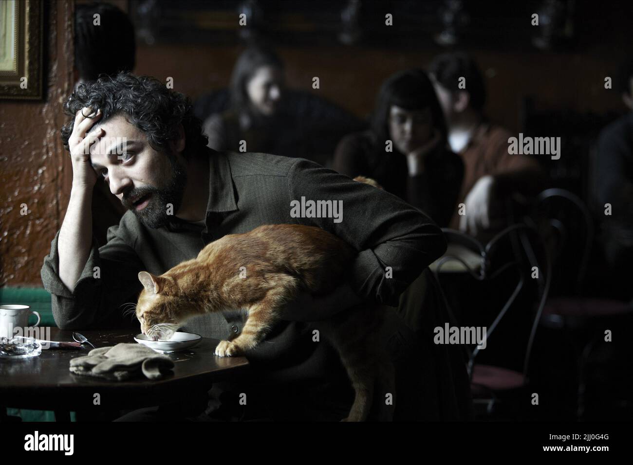 OSCAR ISAAC, INSIDE LLEWYN DAVIS, 2013 Stock Photo