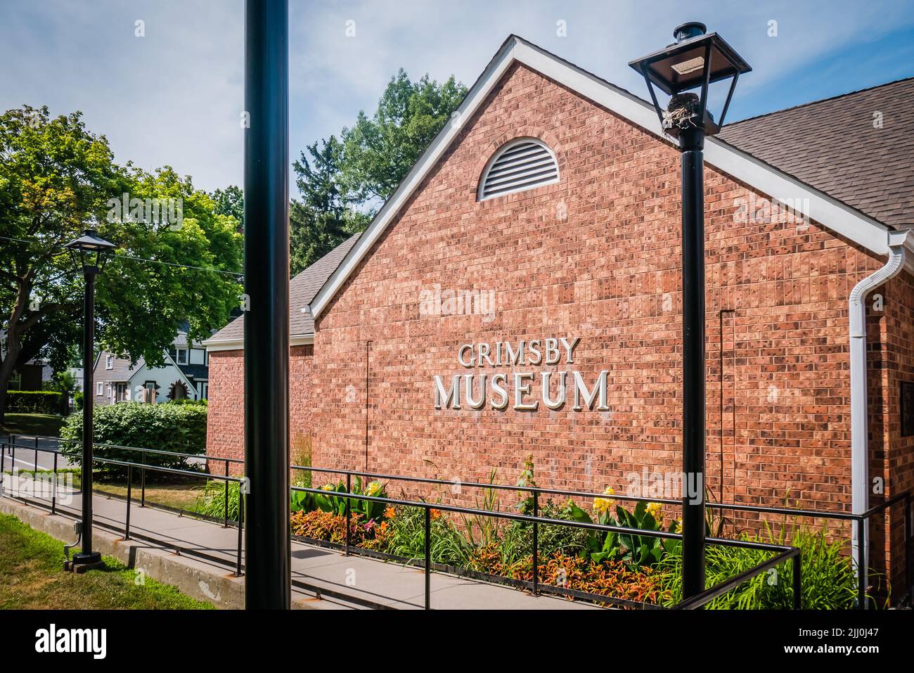 grimsby museum is a small museum in the town of grimsby ontario canada Stock Photo