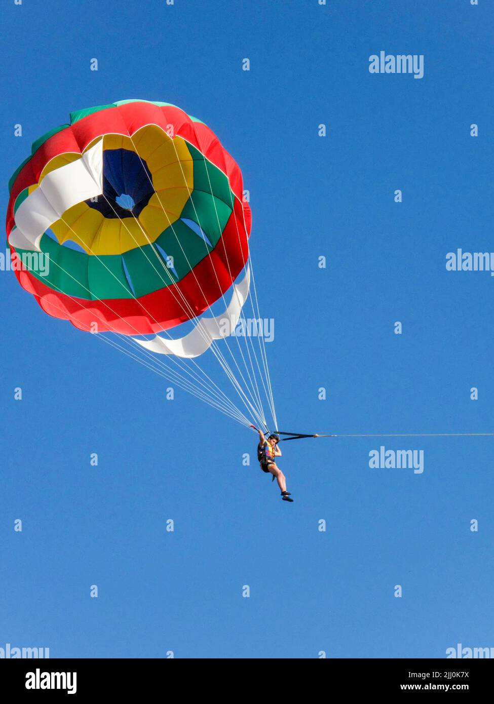 parasailing Stock Photo