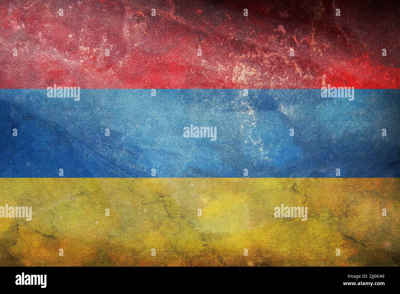 Top view of retro flag Boortmeerbeek, Belgium with grunge texture