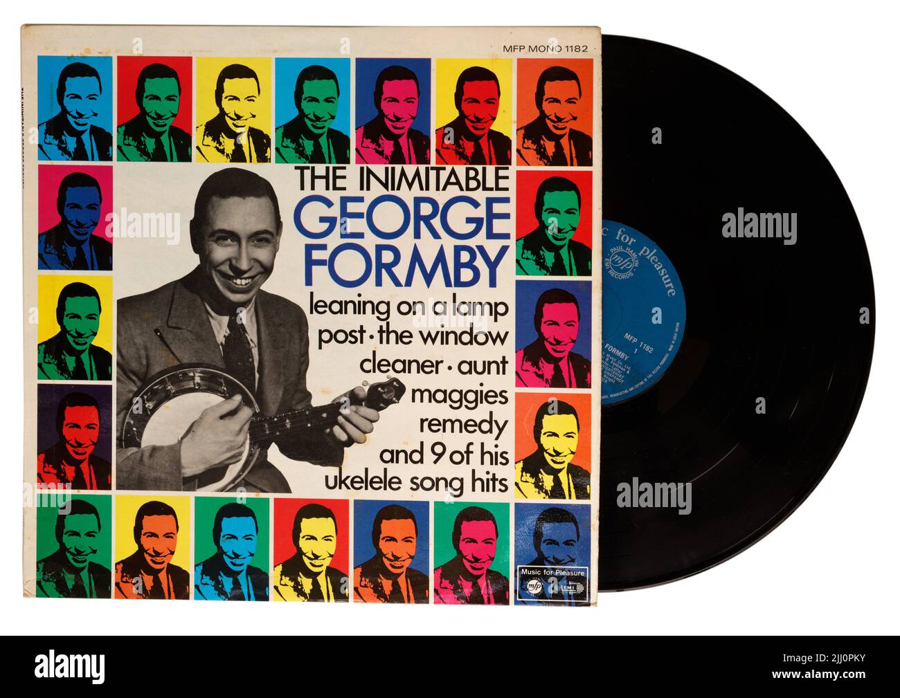 The Inimitable George Formby album by George Formby Stock Photo - Alamy