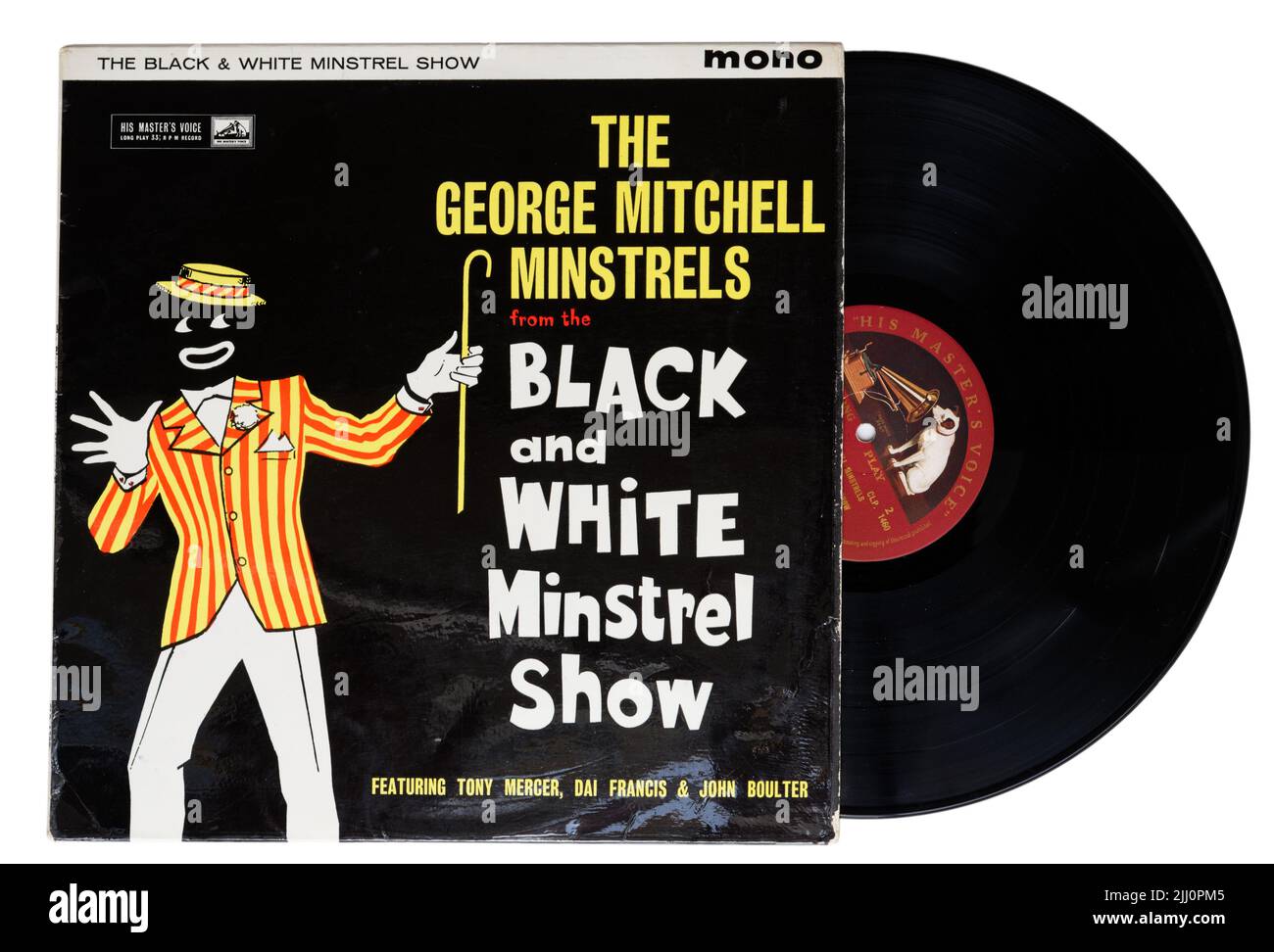 The Black and White Minstrel Show album Stock Photo
