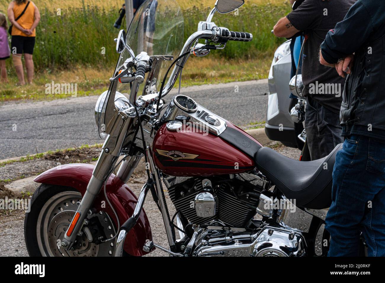 Hells Angels gather to honour 'legend from the biker community' - Orillia  News