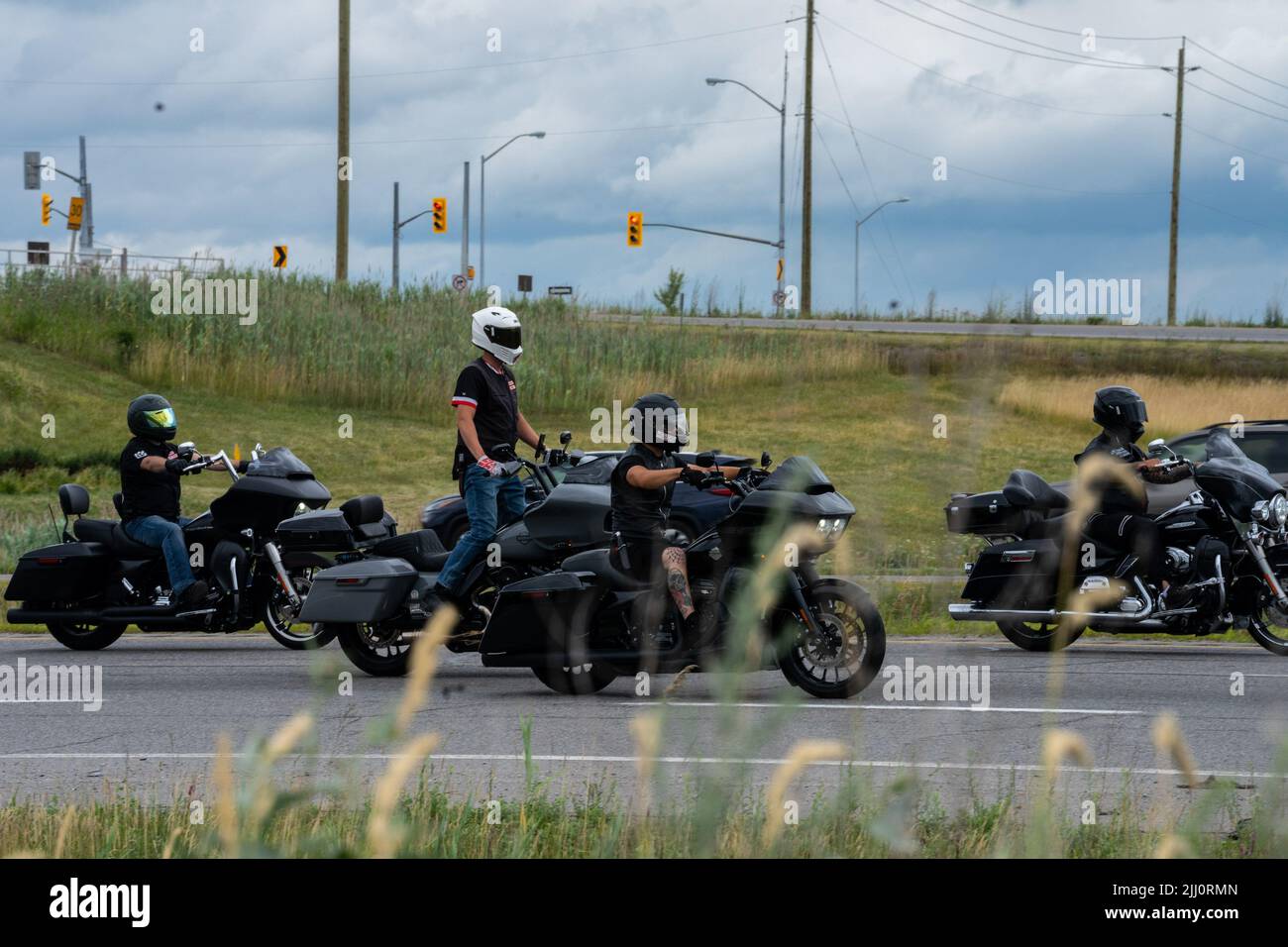Hells angels canada hi-res stock photography and images - Alamy