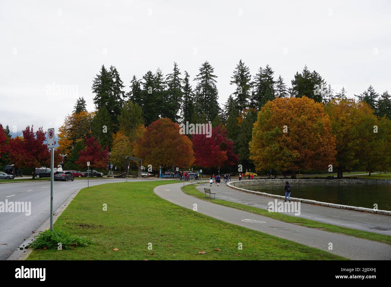 Fall in Vancouver Stock Photo Alamy