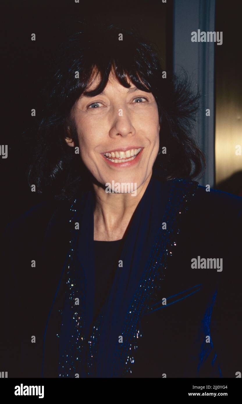 Lily Tomlin in New York City in April 1994. Photo Credit Henry McGee