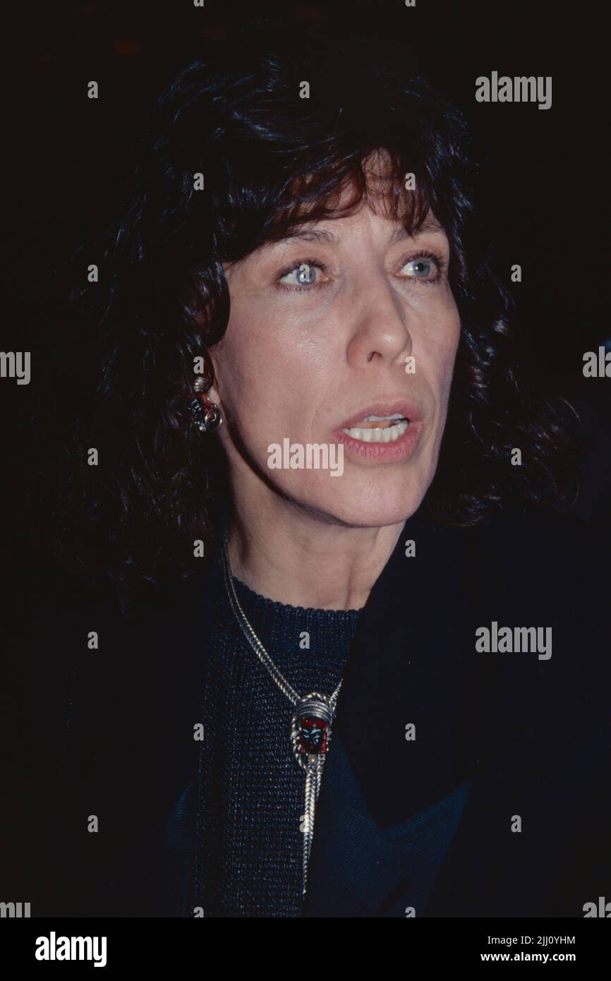 Lily Tomlin in New York City in September 1991. Photo Credit Henry