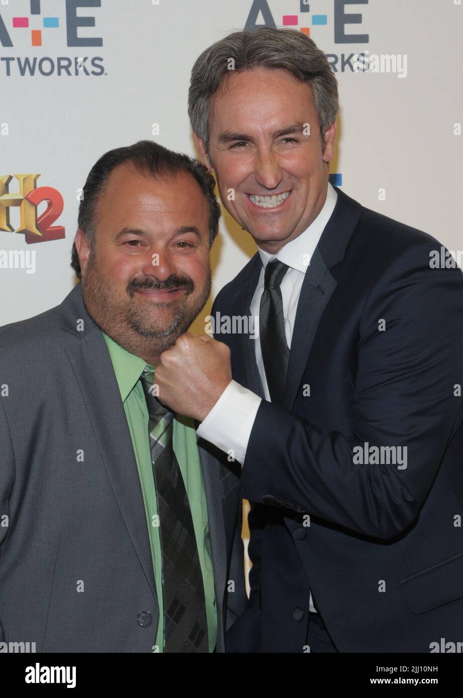 New York, NY, USA. 29th Apr, 2022. Frank Fritz, Mike Wolfe attends the 2015 A E Network Upfront at Park Avenue Armory on April 30, 2015 in New York City. Credit: John Palmer/Media Punch/Alamy Live News Stock Photo
