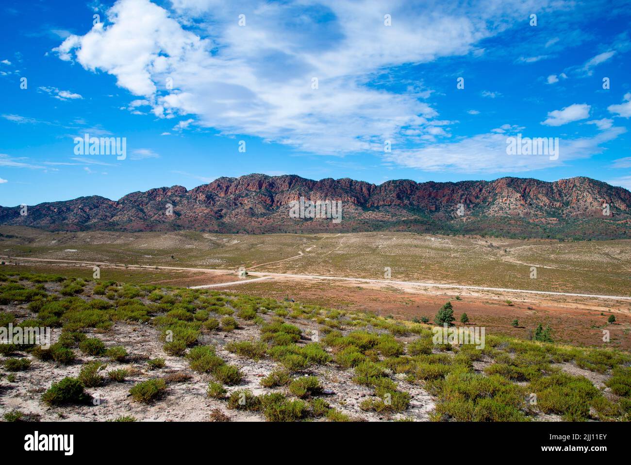 Pugilist Hill Lookout of Flinders Ranges Australia Stock Photo Alamy