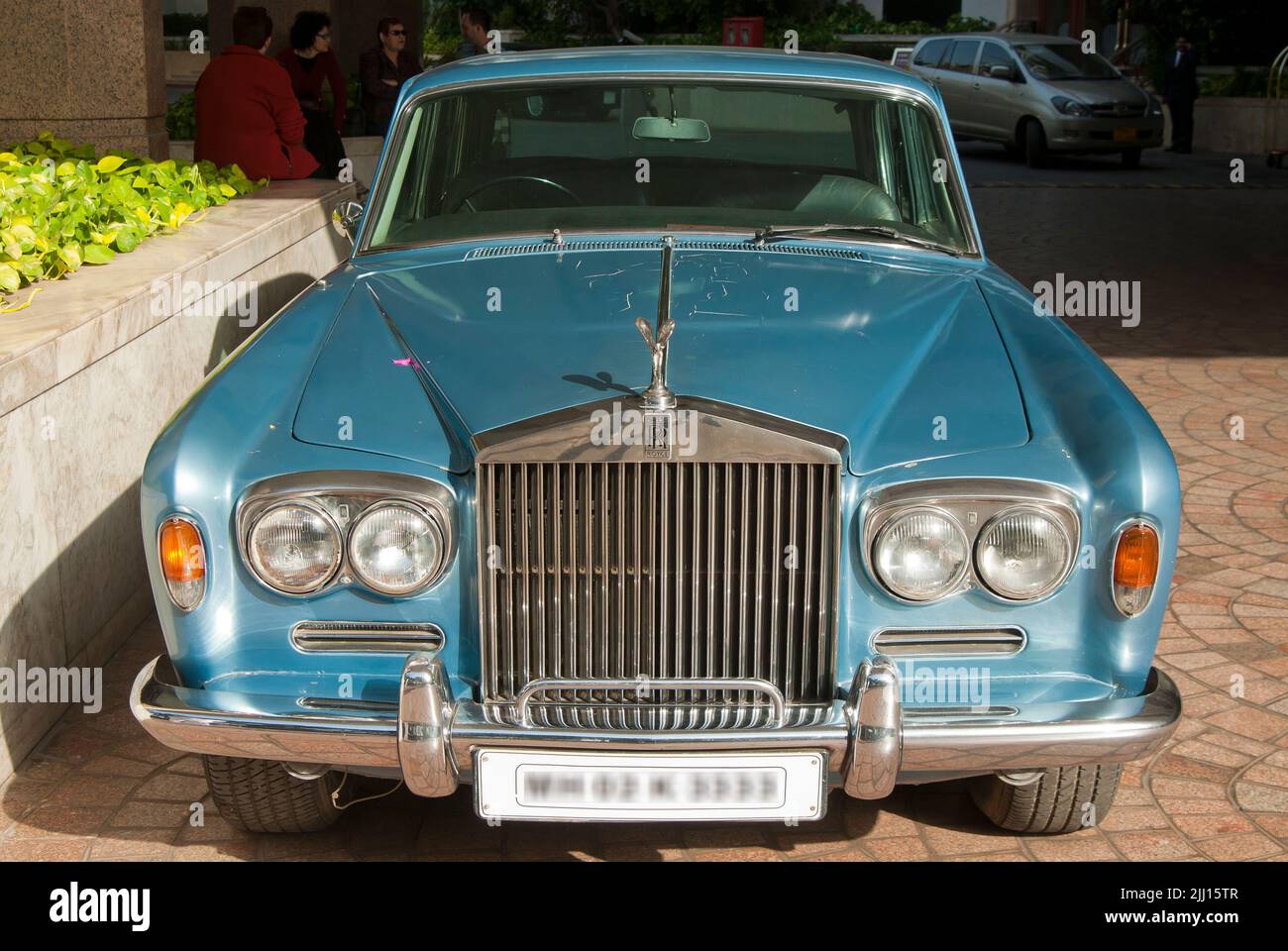 Rolls Royce frontal Stock Photo