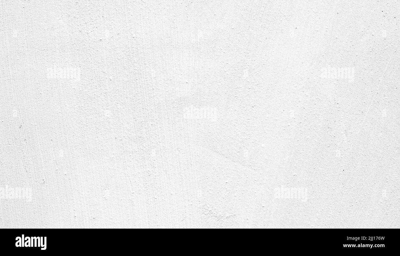 Long picture of the wall with plaster, stucco on surface as background or texture Stock Photo