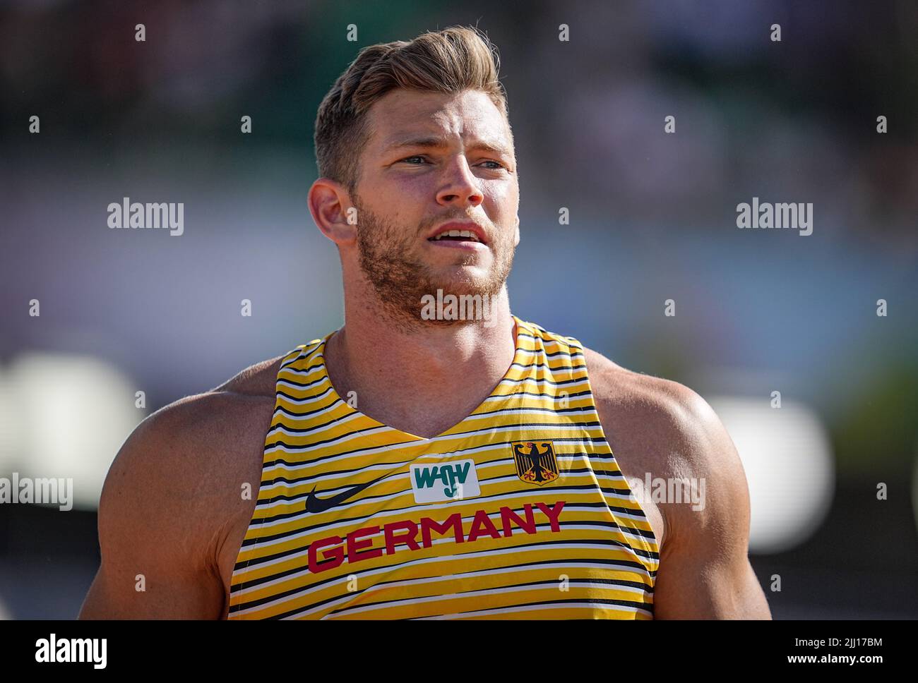 Eugene, USA. 21st July, 2022. Athletics World Championship, Javelin