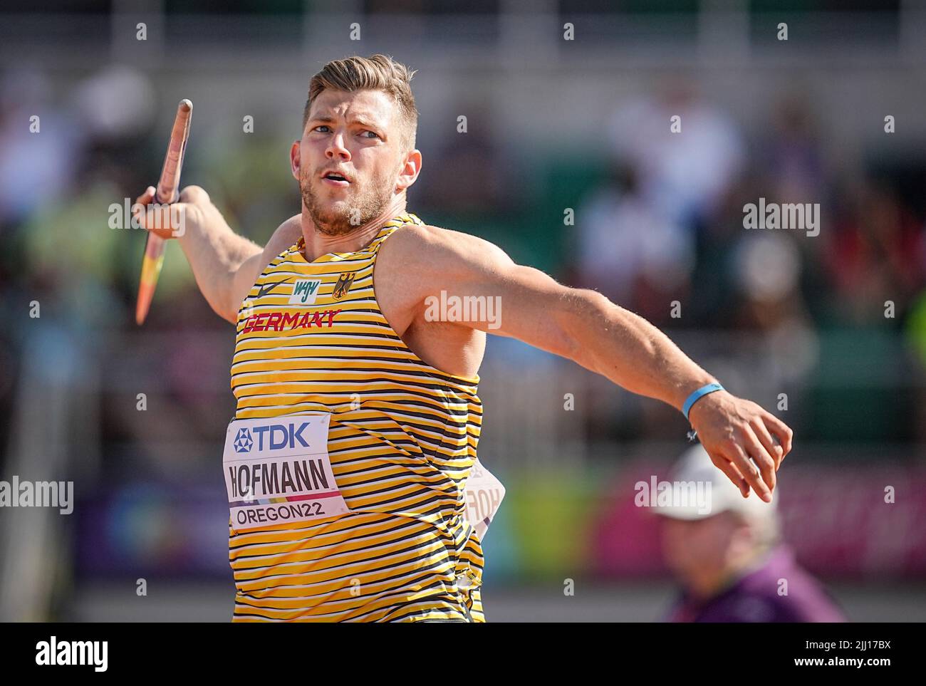 Eugene, USA. 21st July, 2022. Athletics World Championship, Javelin