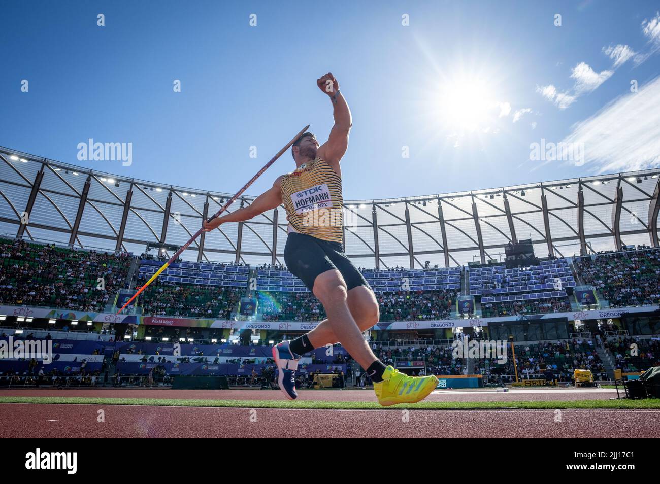 Eugene, USA. 21st July, 2022. Athletics World Championship, Javelin