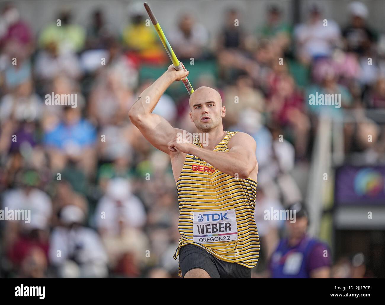 Eugene, USA. 21st July, 2022. Athletics World Championship, Javelin