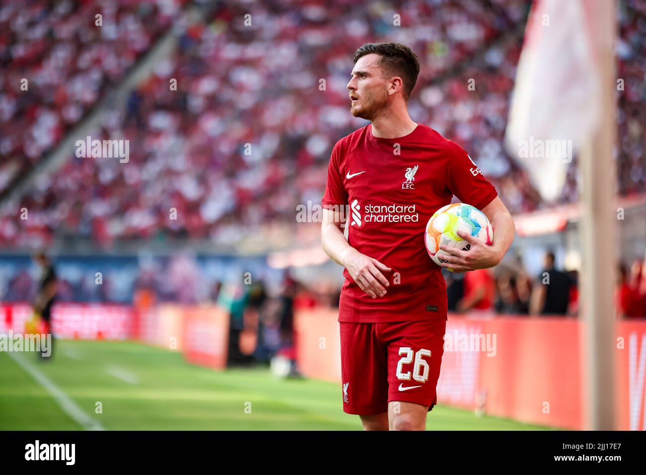 Leipzig, Germany. 21st July, 2022. Soccer Test matches, RB Leipzig