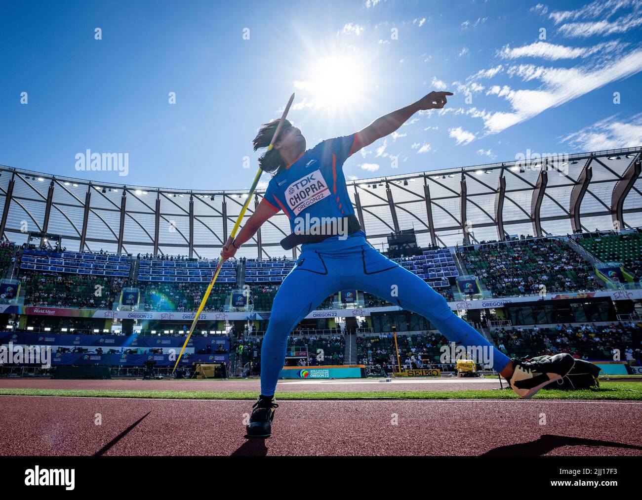 Eugene, USA. 21st July, 2022. Athletics World Championship, Javelin