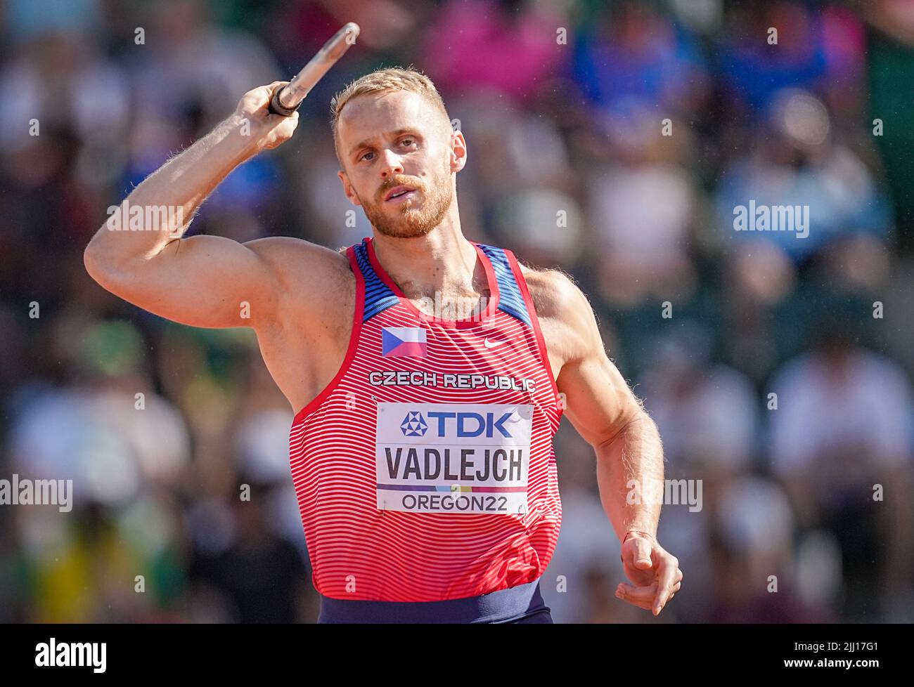 Eugene, USA. 21st July, 2022. Athletics World Championship, Javelin