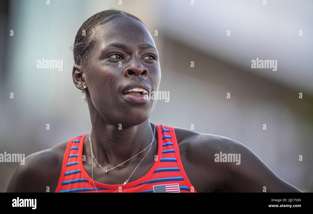 Eugene, USA. 21st July, 2022. Athletics World Championships, 800m