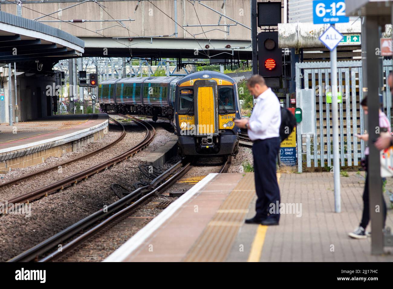 Ashford International railway station, Kent, England , UK. Some parts