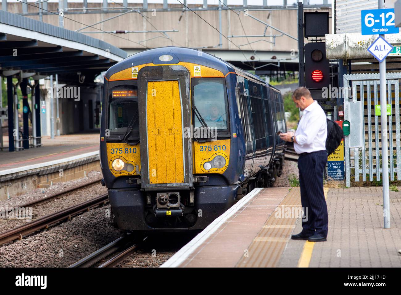 Ashford International railway station, Kent, England , UK. Some parts