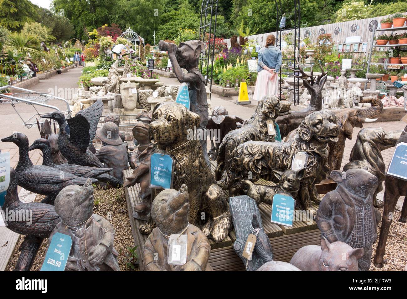 Nailsworth Garden Centre, Gloucestershire, UK Stock Photo Alamy