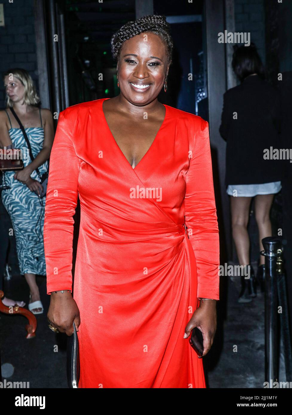 Charlene White seen attending the ITV Summer Party 2022 at The Mandrake