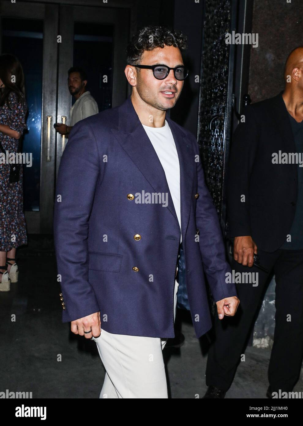 Ryan Thomas seen attending the ITV Summer Party 2022 at The Mandrake in