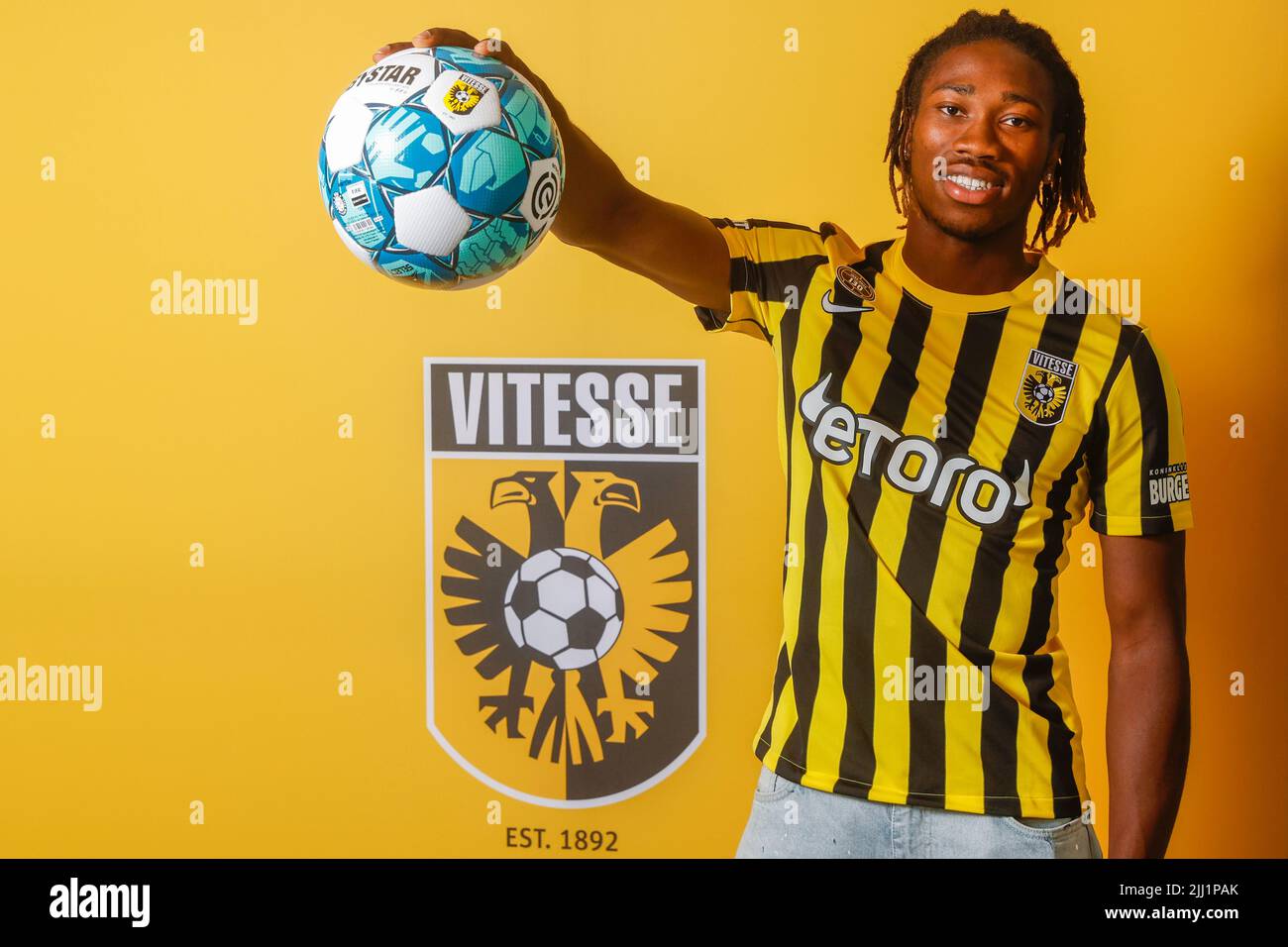 ARNHEM, NETHERLANDS - JULY 22: Mohamed Sankoh during his 