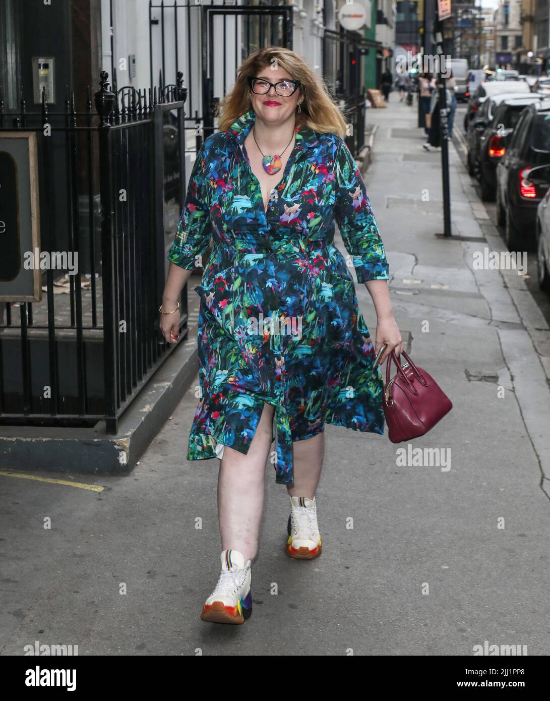 Jenny Ryan seen attending the ITV Summer Party 2022 at The Mandrake in ...