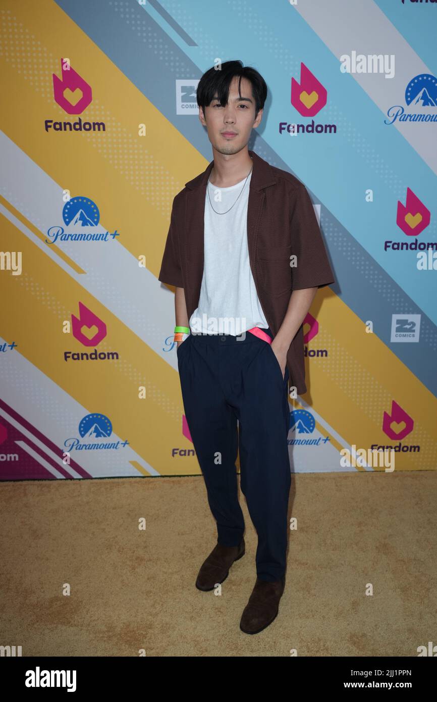 San Diego, CA. 21st July, 2022. Andre Dae Kim attending the Fandom Party at the Hard Rock Hotel in San Diego, California on July 21th, 2022. Credit: Tony Forte/Media Punch/Alamy Live News Stock Photo