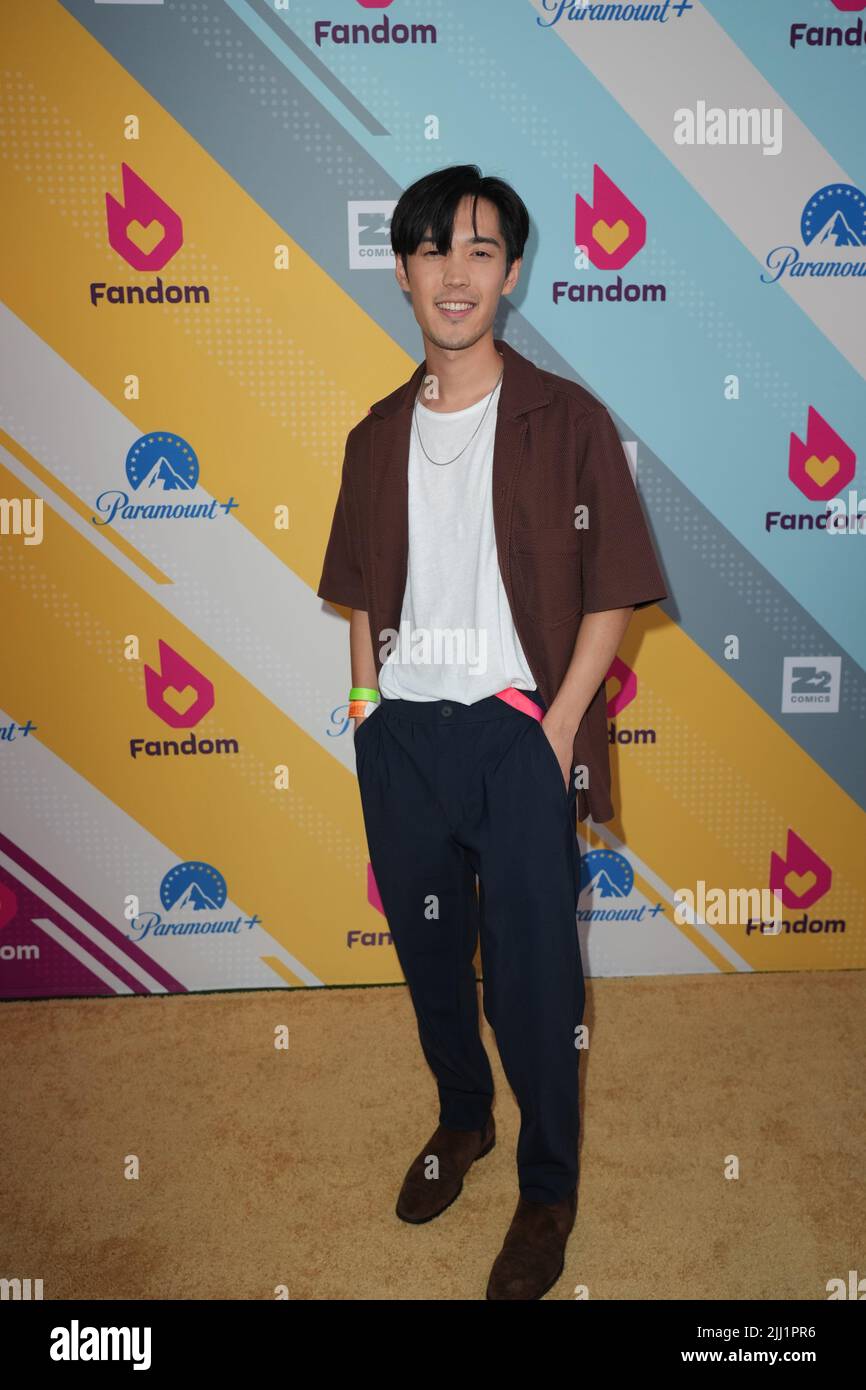 San Diego, CA. 21st July, 2022. Andre Dae Kim attending the Fandom Party at the Hard Rock Hotel in San Diego, California on July 21th, 2022. Credit: Tony Forte/Media Punch/Alamy Live News Stock Photo