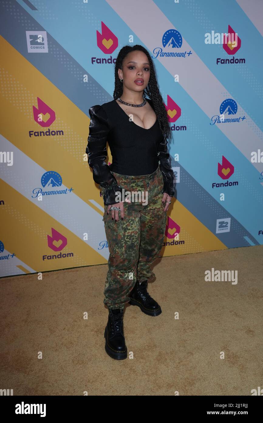 San Diego, CA. 21st July, 2022. Sisi Stringer attending the Fandom ...