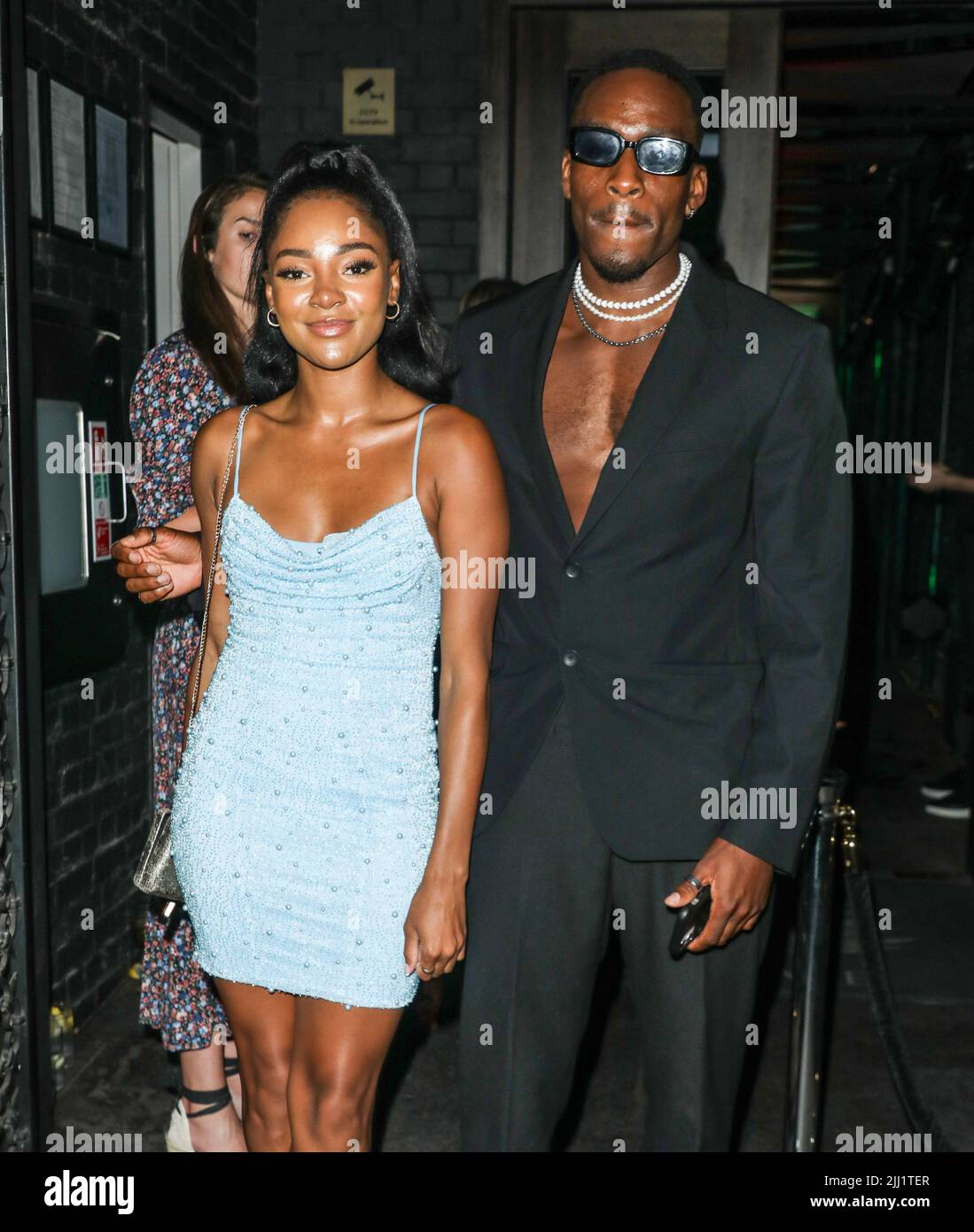 London, UK. 20th July, 2022. (l-R) Karla-Simone Spence and Patrick ...