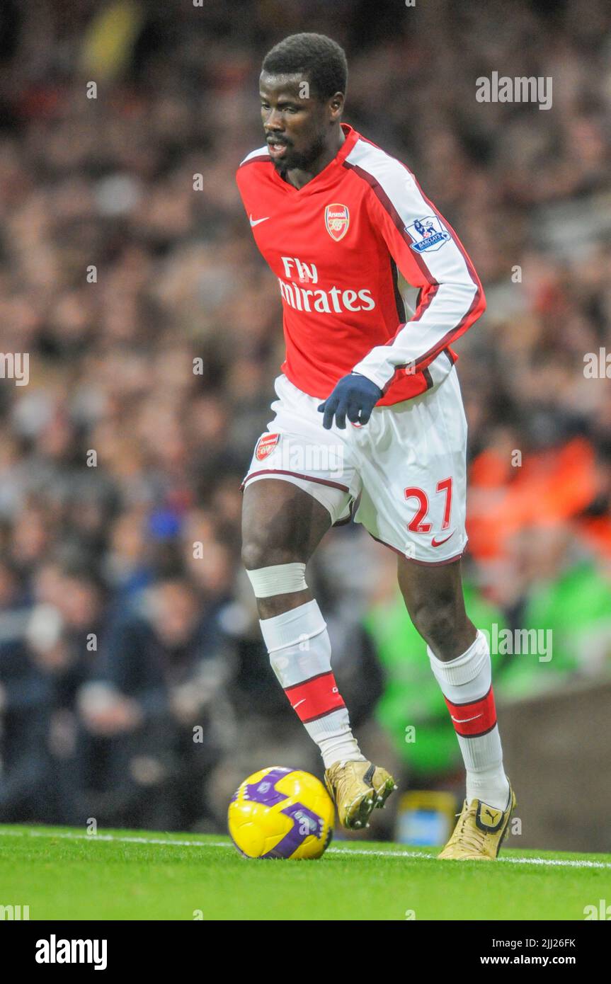 Arsenal Emmanuel Eboue Stock Photo Alamy