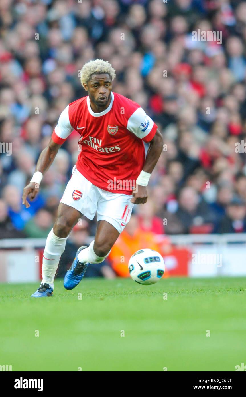 ARSENAL - ALEXANDRE SONG Stock Photo - Alamy