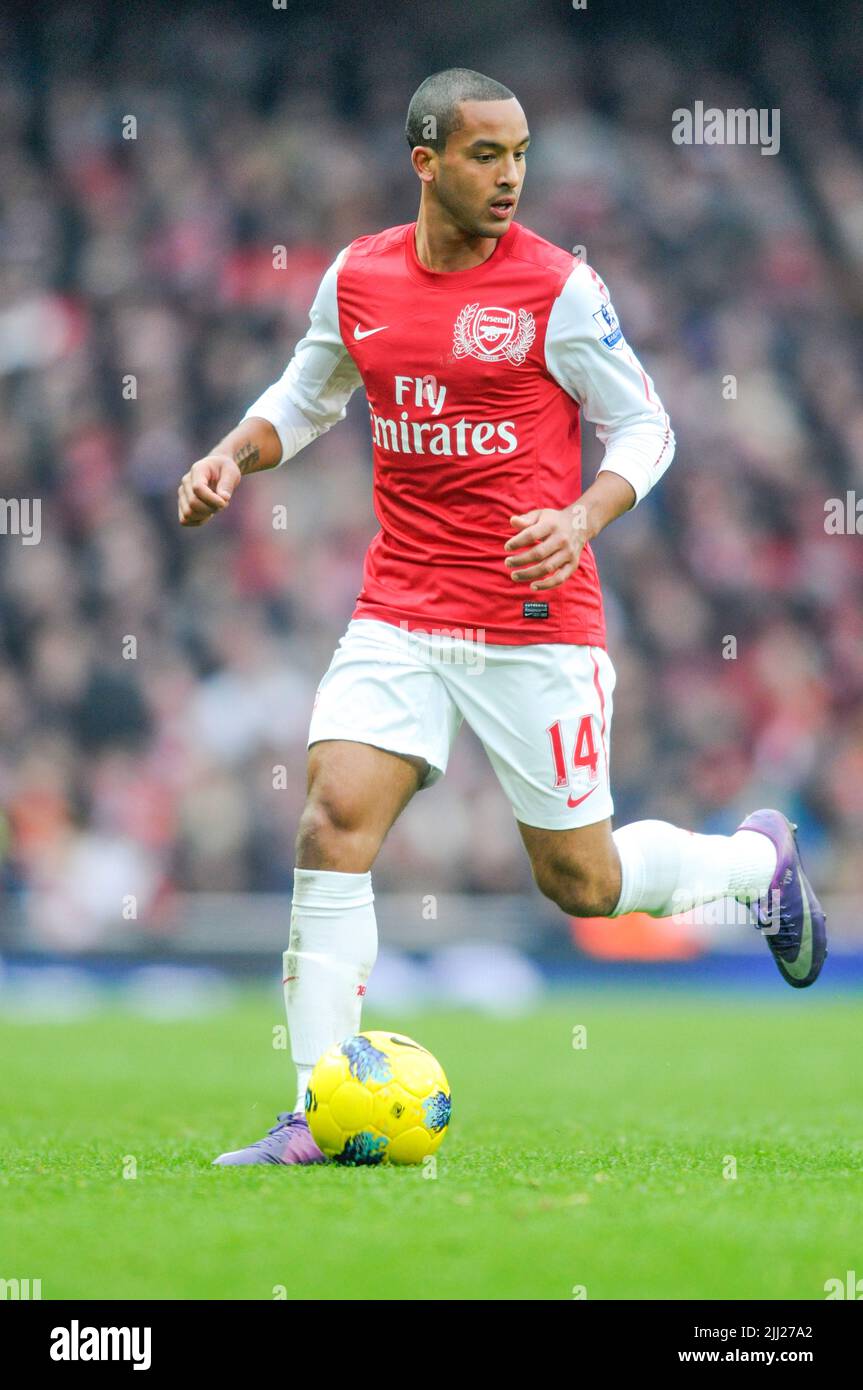 Arsenal - Theo Walcott Stock Photo - Alamy