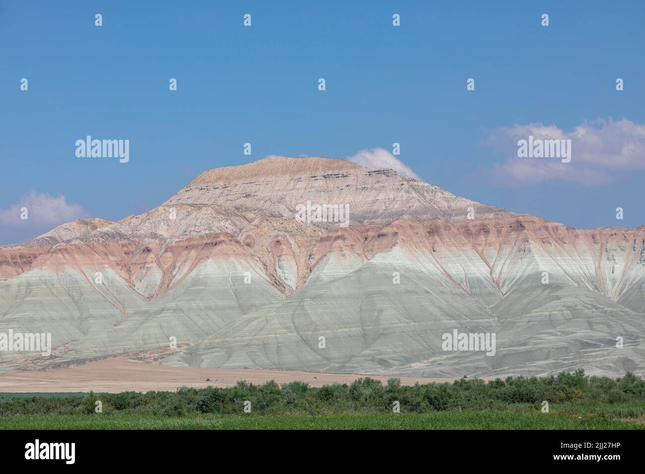 colorful mountain in Turkey, Nallıhan bird paradise Stock Photo