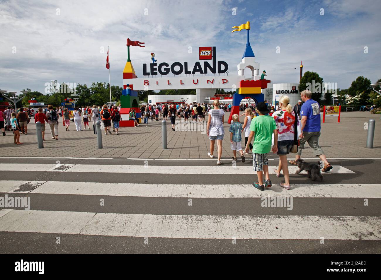 Legoland Billund Denmark Stock Photo Alamy