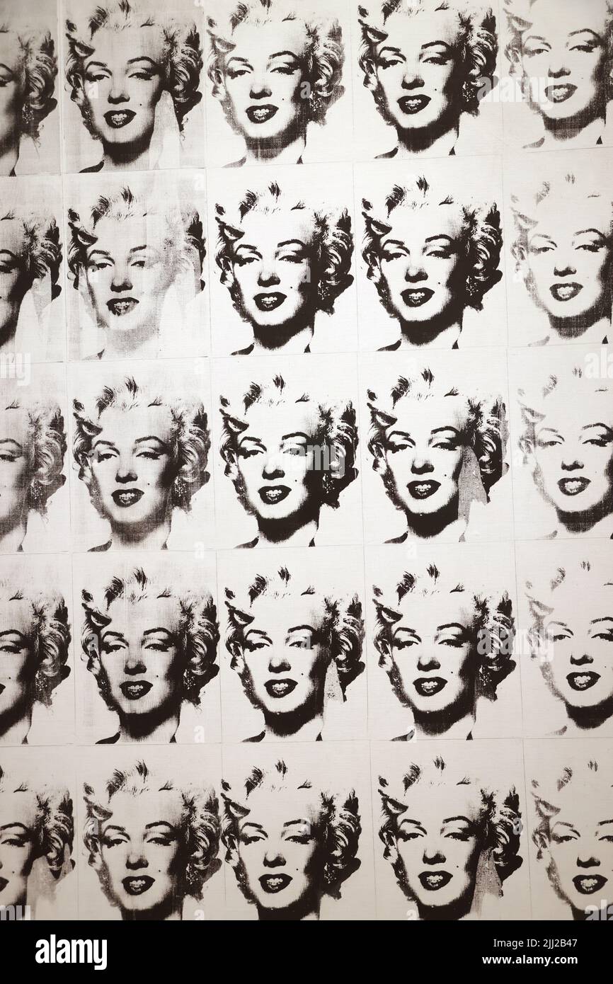 Andy Warhol Marilyn Monroe Black And White