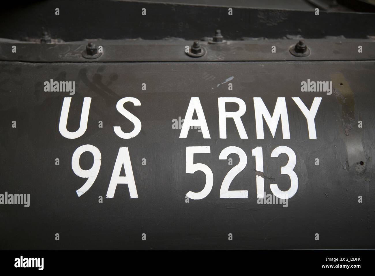US Military Cold War Vehicle Markings, Bovington Tank Museum, Dorset