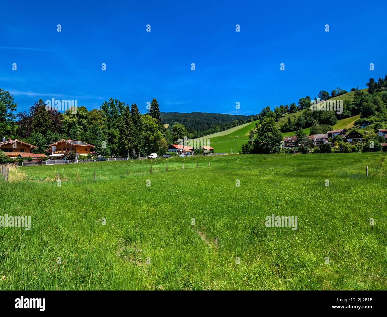 BAVARIA : Bavarian landscape Stock Photo