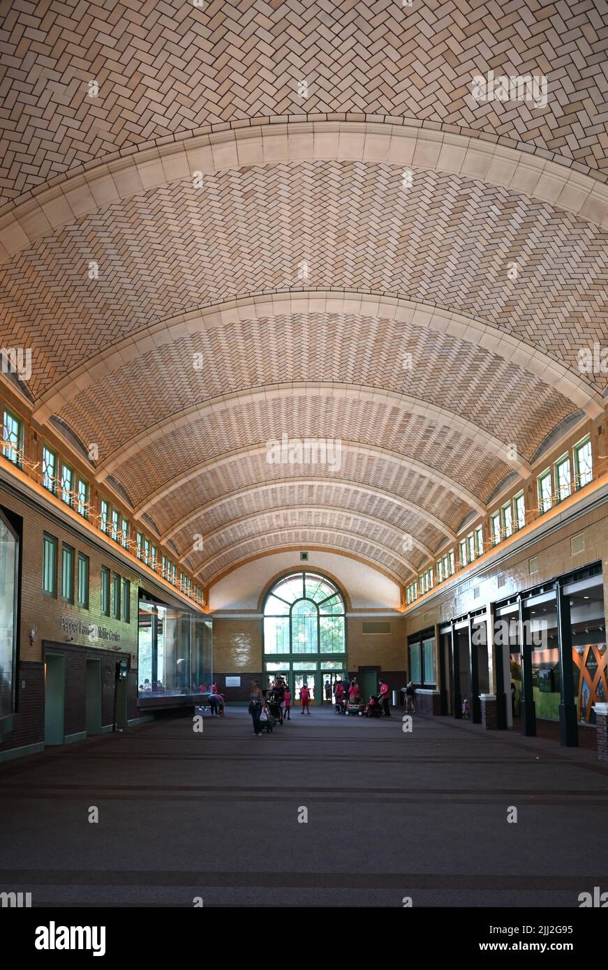 Inside the newly renovated Kovler Lion House at the Lincoln Park Zoo in ...
